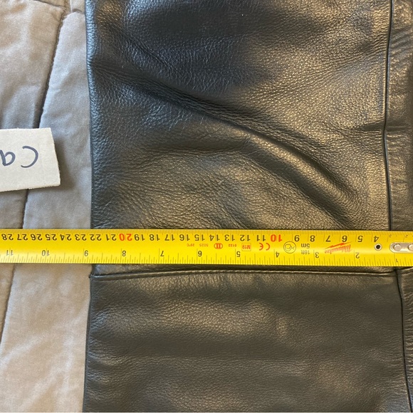 Womens Leather pants sz29 - Picture 3 of 11